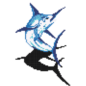 Pez Blue Marlin 150x233 cm