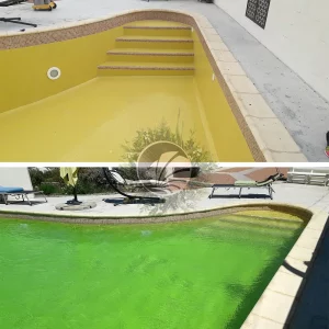 piscina liso amarelo 801