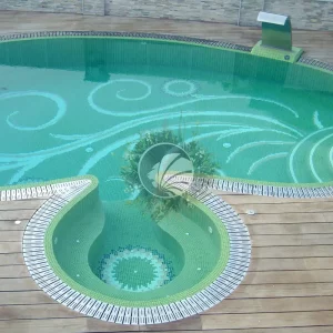 piscina liso verde laguna 271