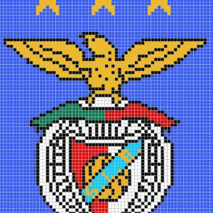 escudo benfica pastilha