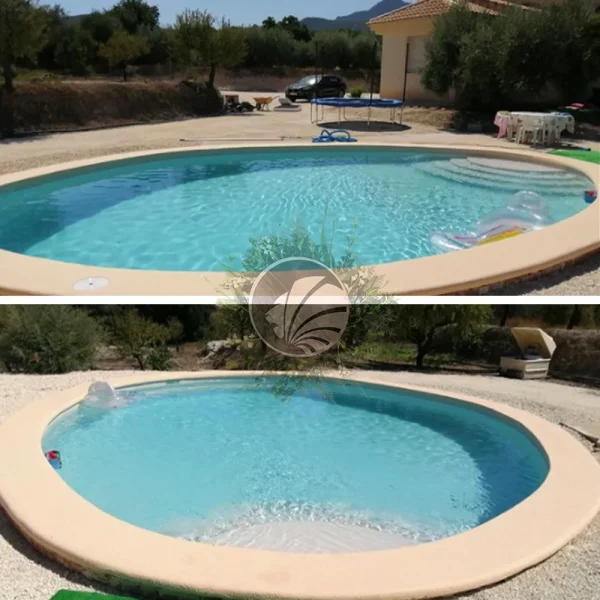 piscina névoa rosa 502