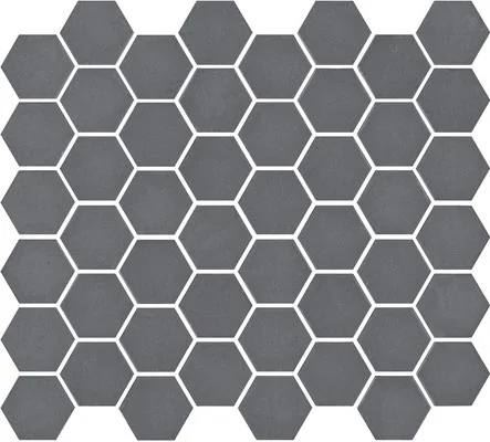 Pastilha grey hexagonal